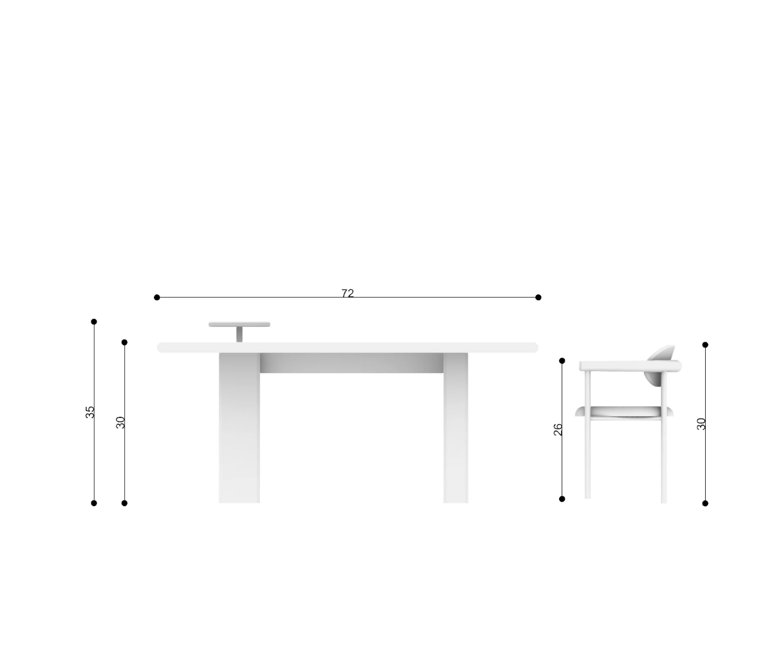 Alba dining set 